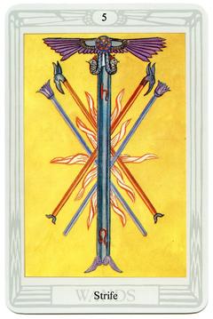 Five of Wands